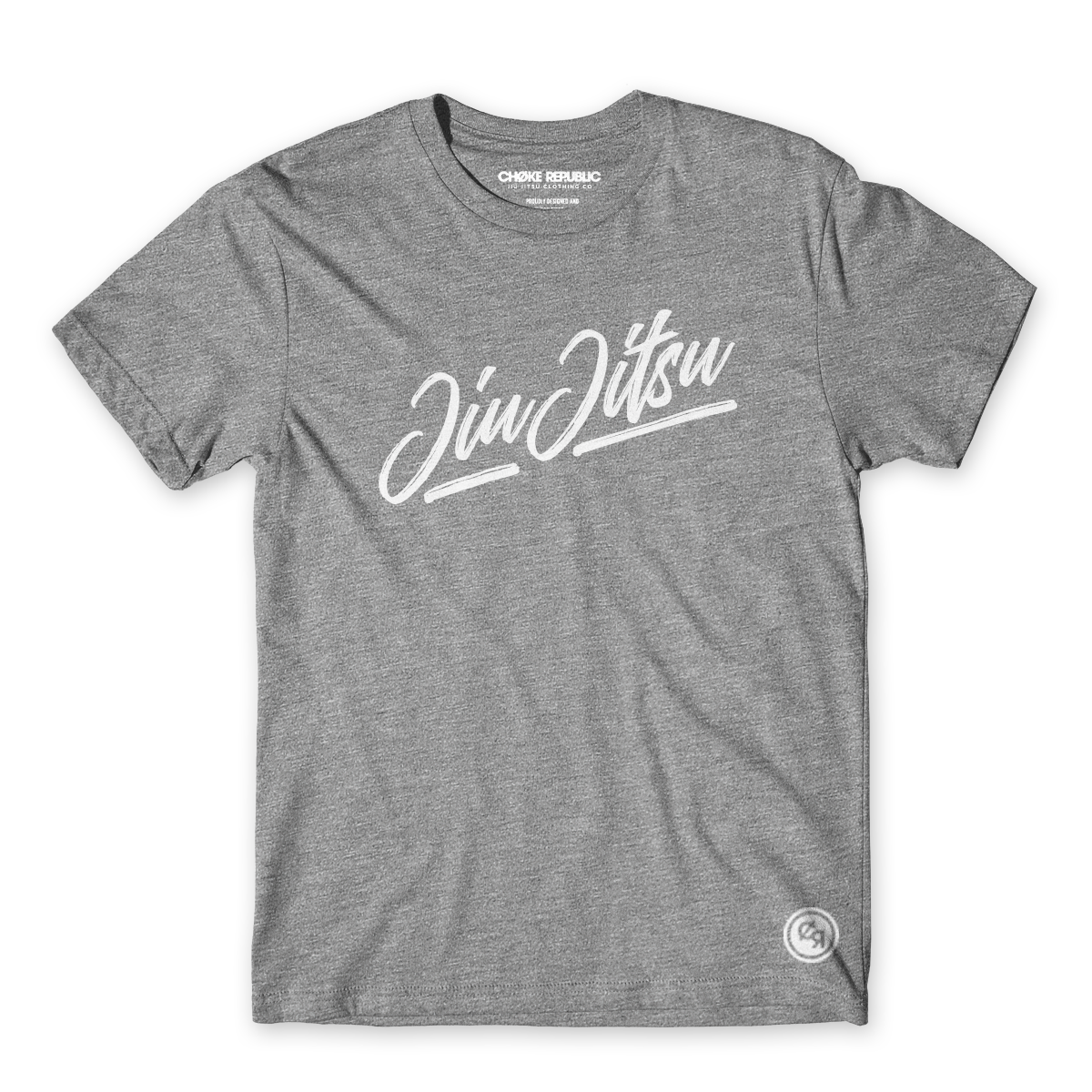 Choke Republic Jiu Jitsu Script Kids Tee - Fighters Market